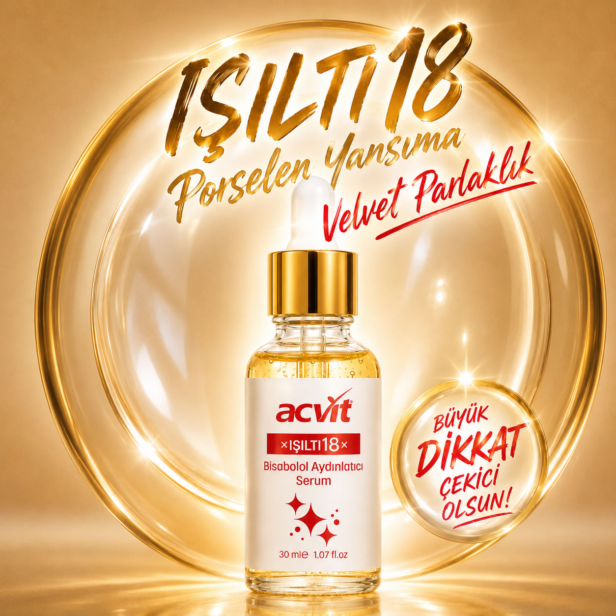 Işıltı 18 – Bisabolol Aydınlatıcı Serum – 30 ml. - Görsel 5