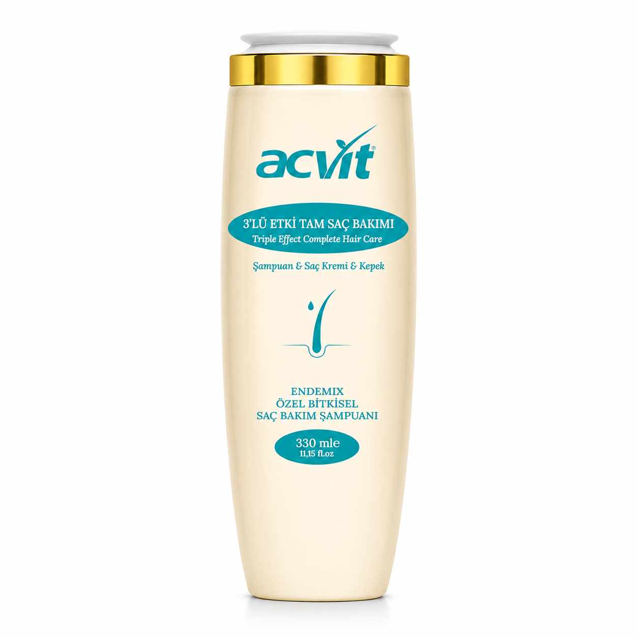 Kepeklenme Karşıtı & Kuruluk ve Saç Kremi Terapisi Bakım Şampuanı / 330 ml/ Doğal / Unısex