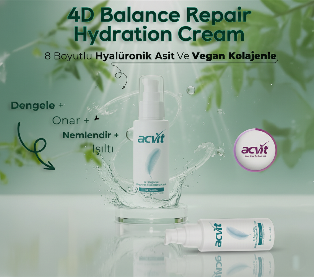 4D Balance Repair & Hydration Cream – 100 ml - Görsel 2