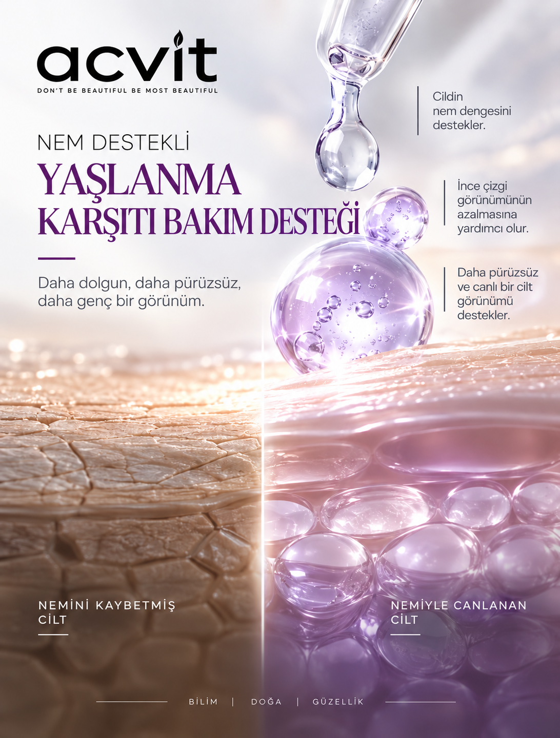 Yapay Zekâ Destekli Anti-Aging Serumu - 50 ML - Görsel 4