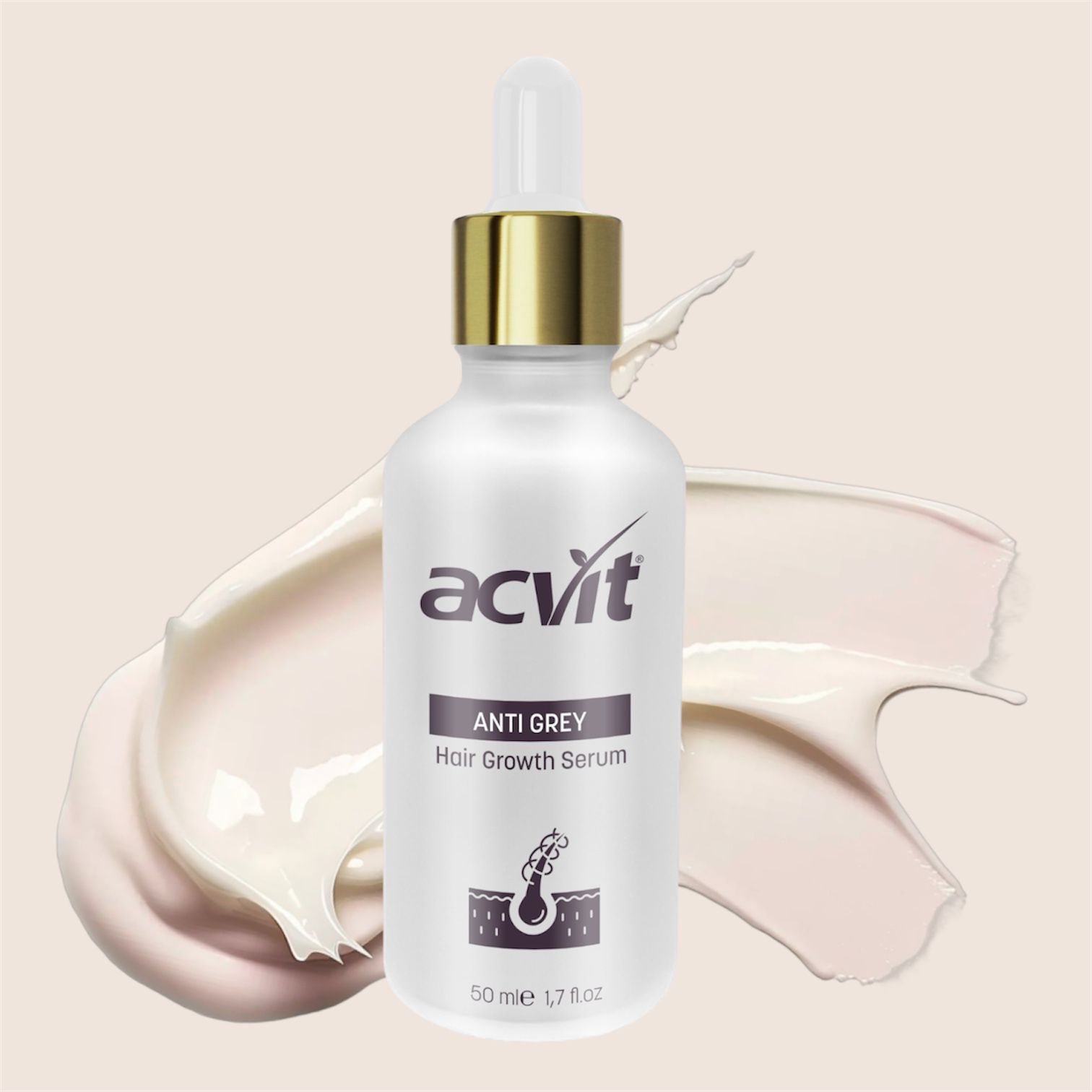 Anti Grey Hair Growth Serum – 30 ml  - Görsel 3