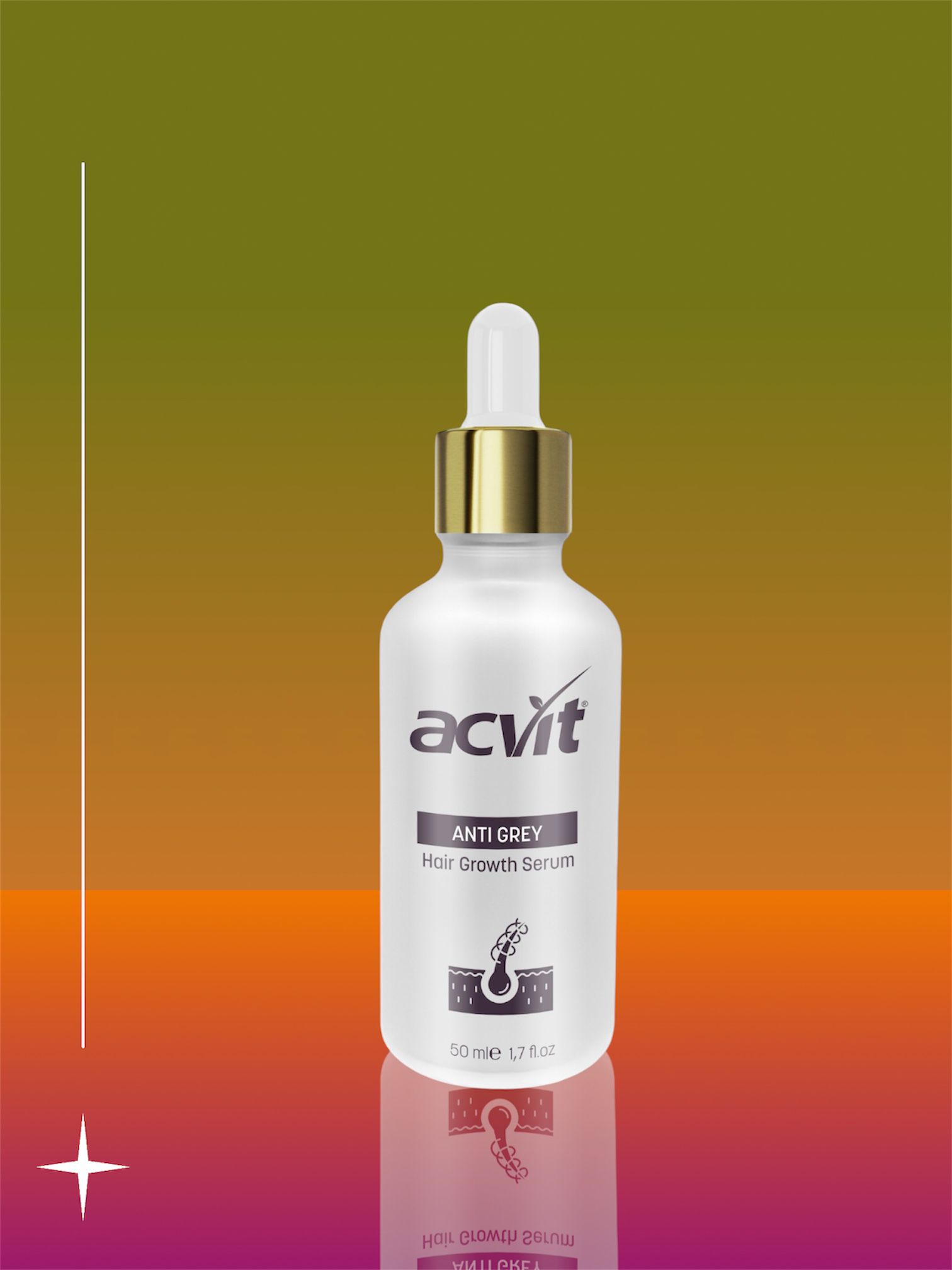 Anti Grey Hair Growth Serum – 30 ml  - Görsel 5