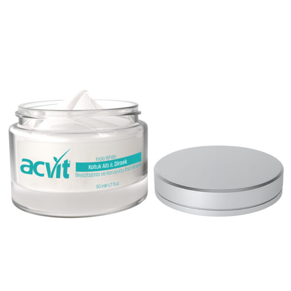 Incia White Koltuk Altı ve Dirsek Beyazlatıcı & Koruyucu İnci Krem – 50 ml