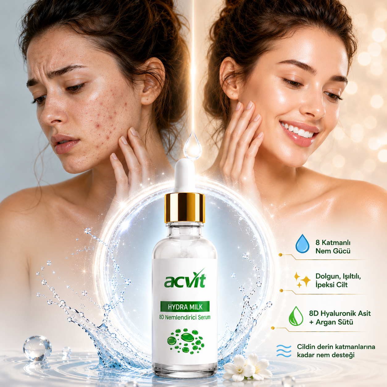 Hydra Milk 8D Nemlendirici Serum – 30 Ml - Görsel 6