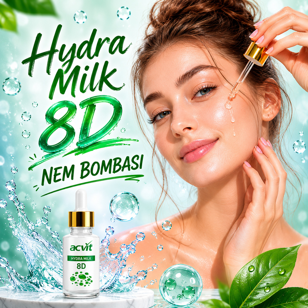 Hydra Milk 8D Nemlendirici Serum – 30 Ml - Görsel 3