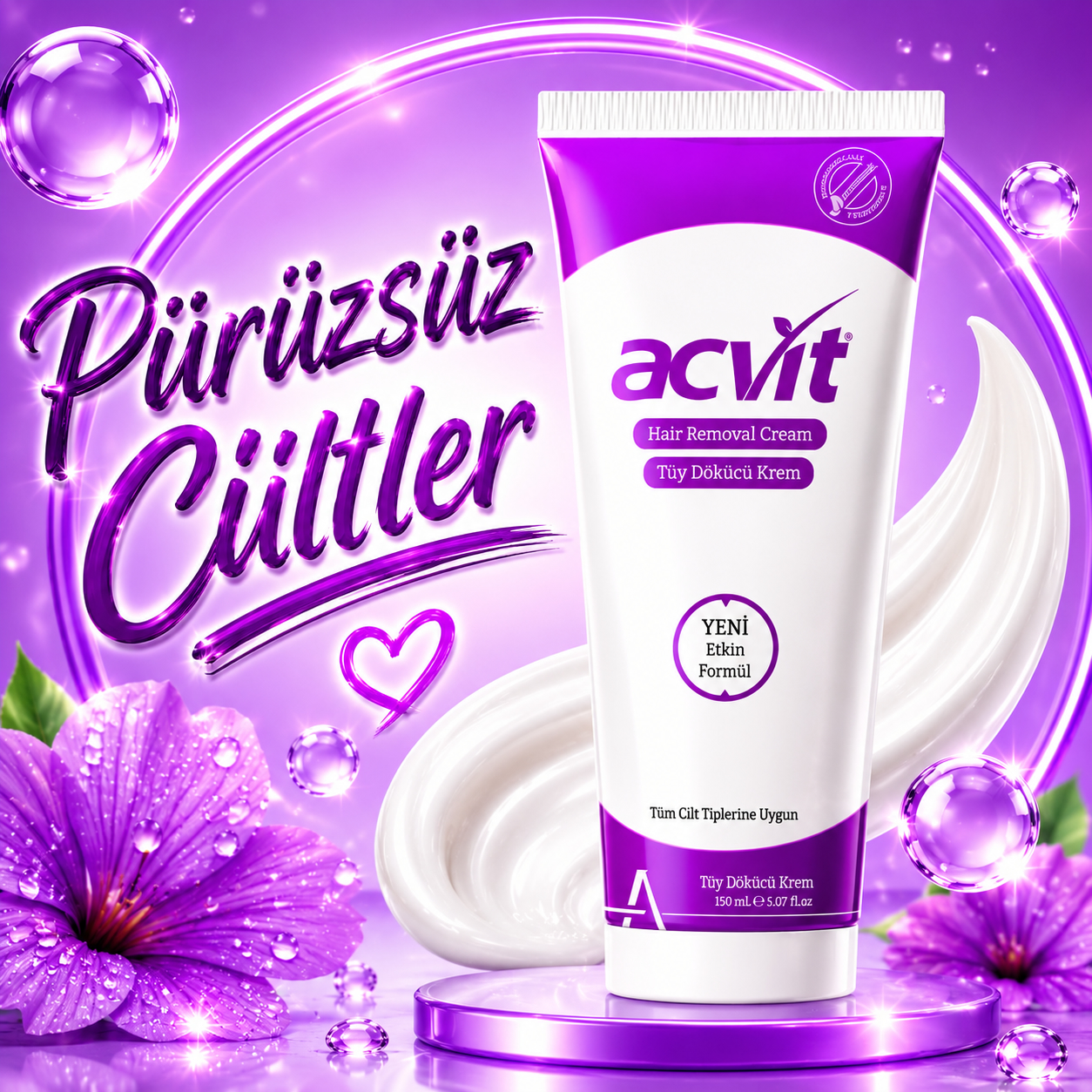 Tüy Dökücü Krem - Unisex /150 ML. - Görsel 3
