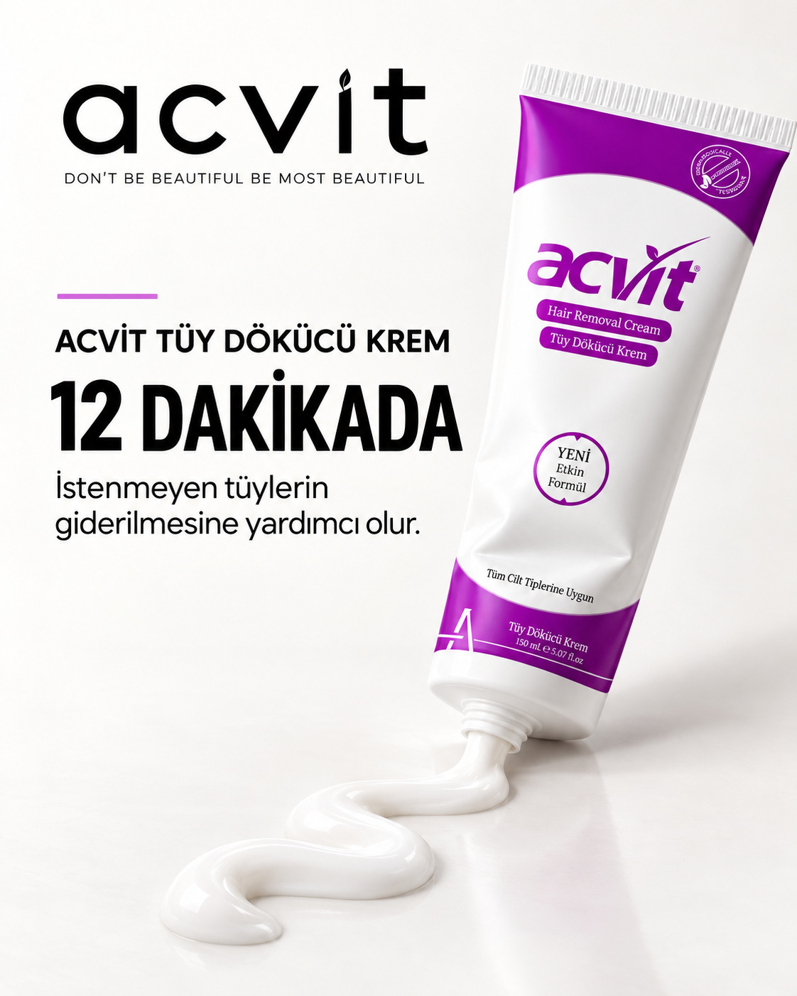 Tüy Dökücü Krem - Unisex /150 ML. - Görsel 2