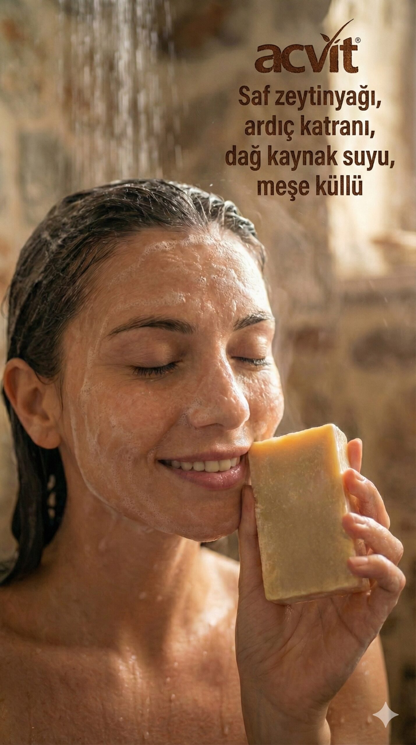 Ardıç Katranlı & Zeytinyağlı Doğal Sabun / 5 x 80 Gr. - Görsel 3