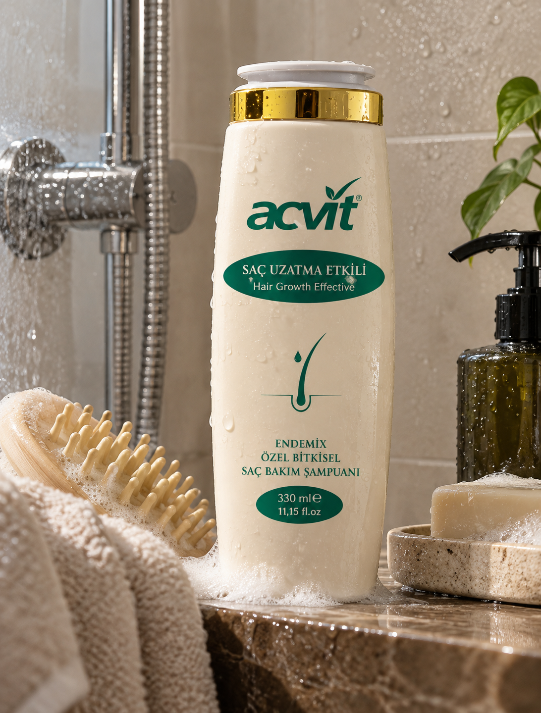 İnce Telli ve Seyrek Görünümlü Saçlara Özel Bakım Şampuanı – 330 ml | Unisex - Görsel 4