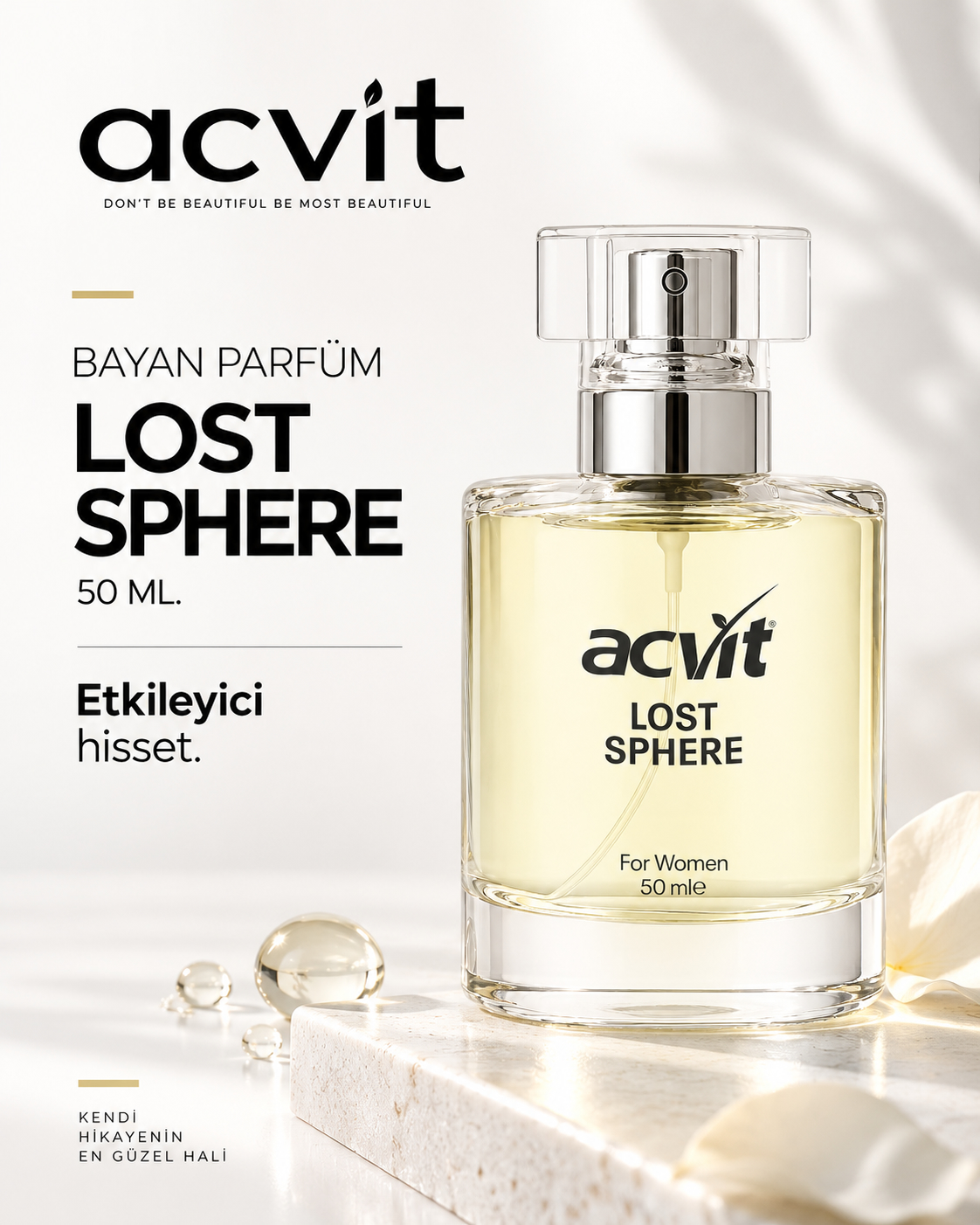Lost Sphere - Kadın Parfümü - 50 ml. - Görsel 2