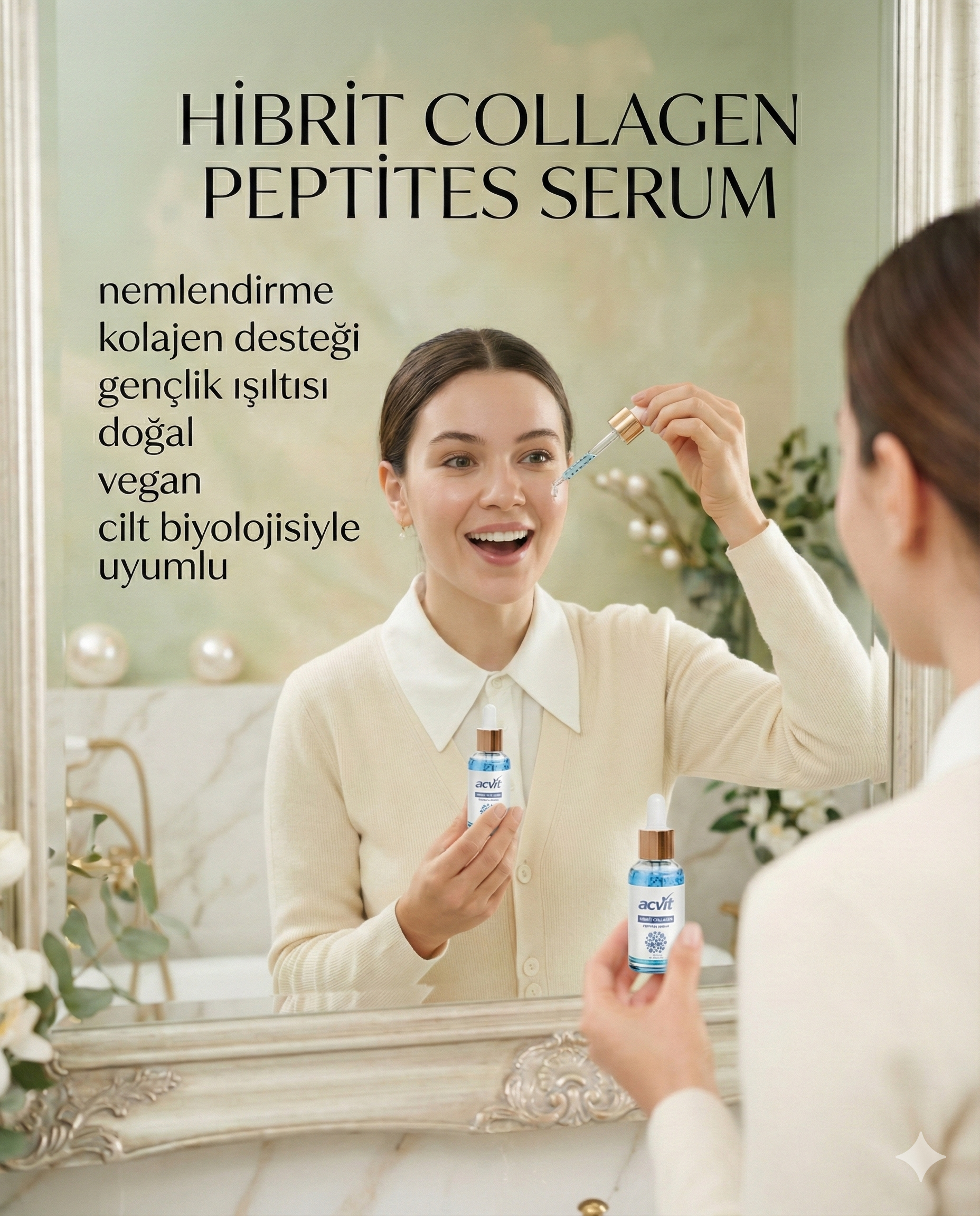 Hibrit Collagen Peptites Serum – 30 Ml - Görsel 7