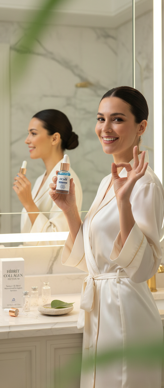 Hibrit Collagen Peptites Serum – 30 Ml - Görsel 9