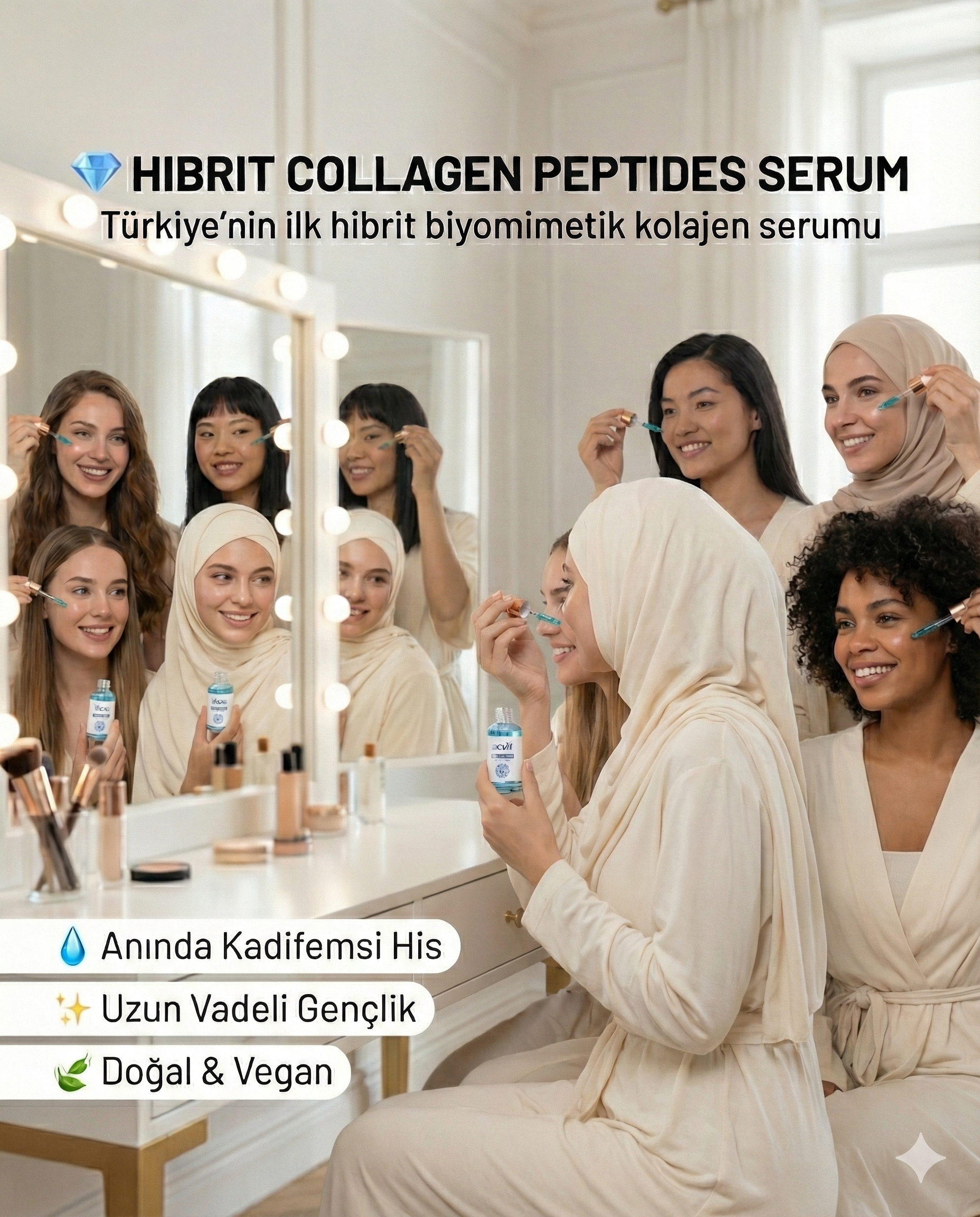 Hibrit Collagen Peptites Serum – 30 Ml - Görsel 10