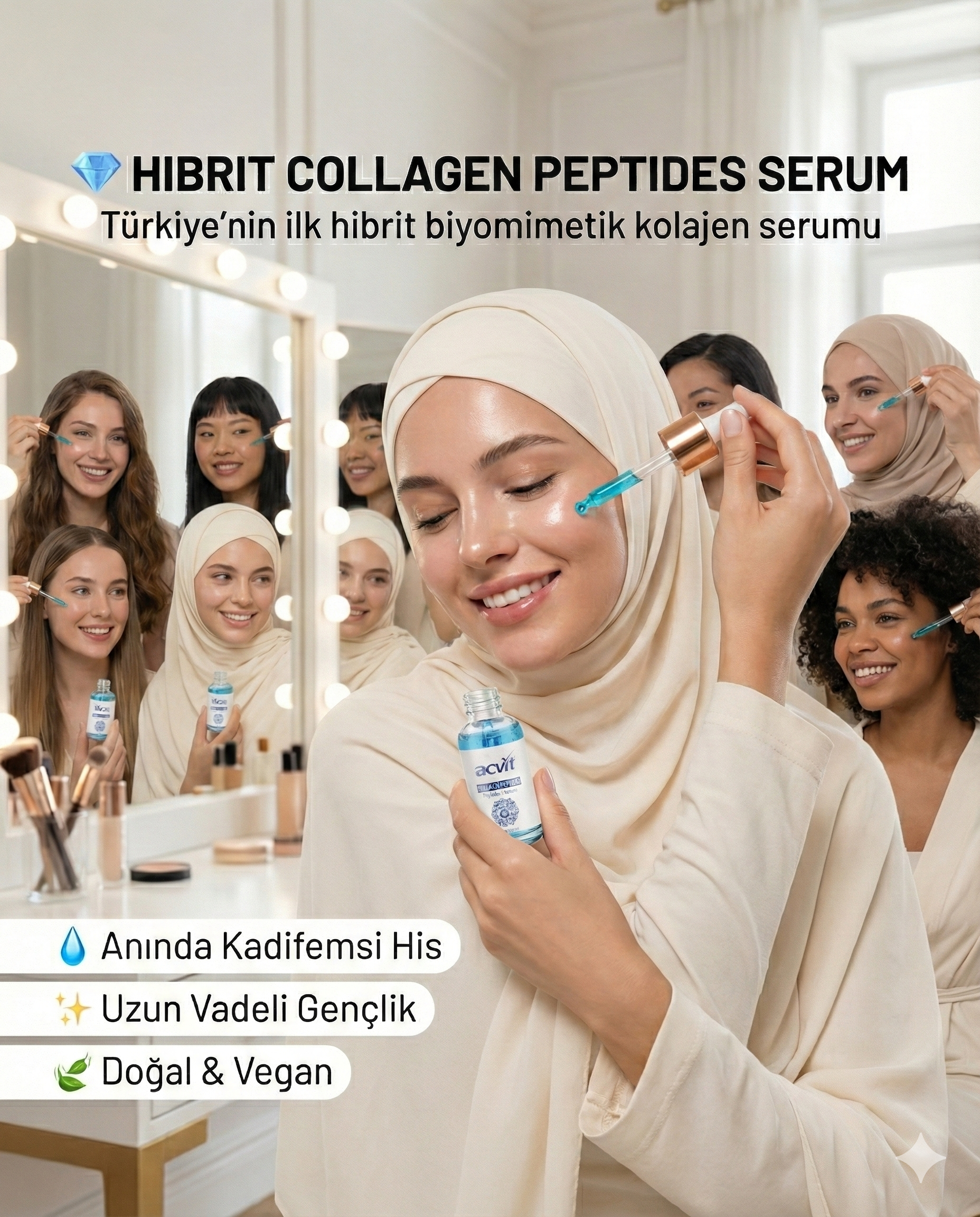 Hibrit Collagen Peptites Serum – 30 Ml - Görsel 11