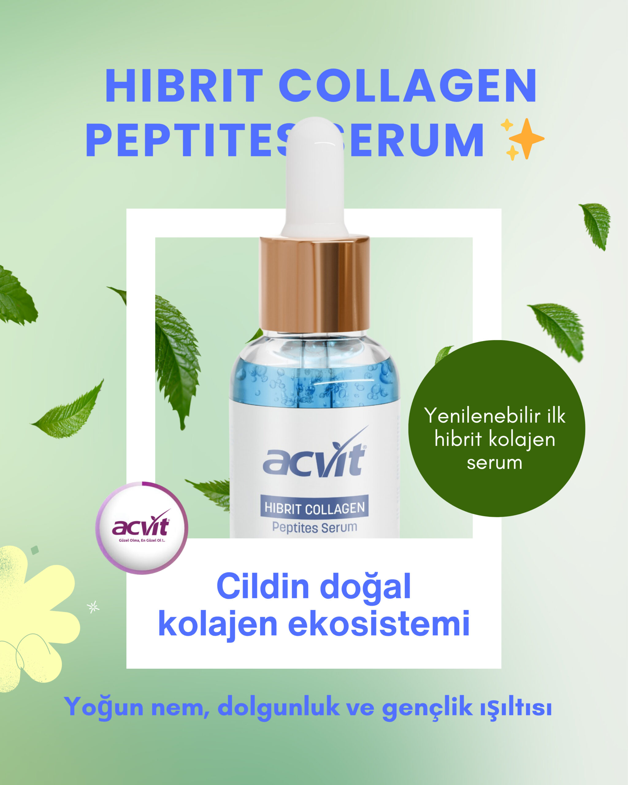 Hibrit Collagen Peptites Serum – 30 Ml - Görsel 6