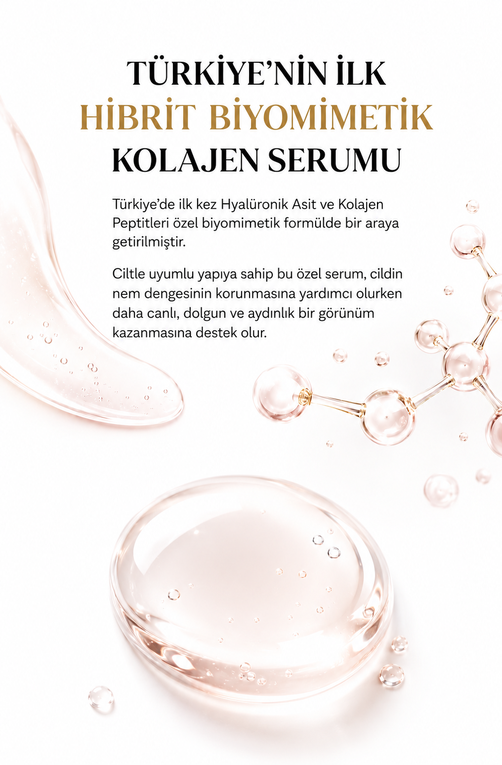 Hibrit Collagen Peptites Serum – 30 Ml - Görsel 5
