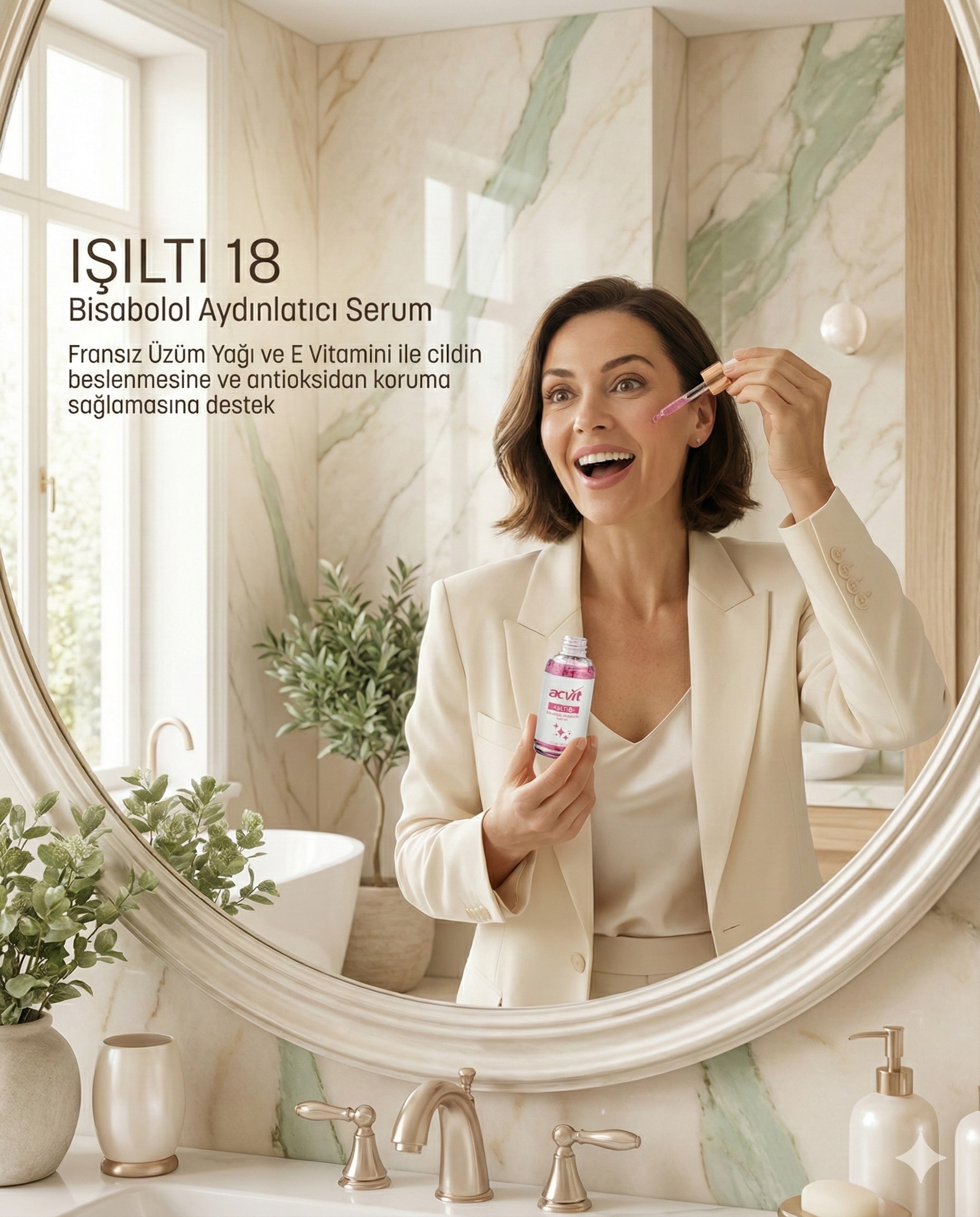 Işıltı 18 – Bisabolol Aydınlatıcı Serum – 30 ml. - Görsel 7
