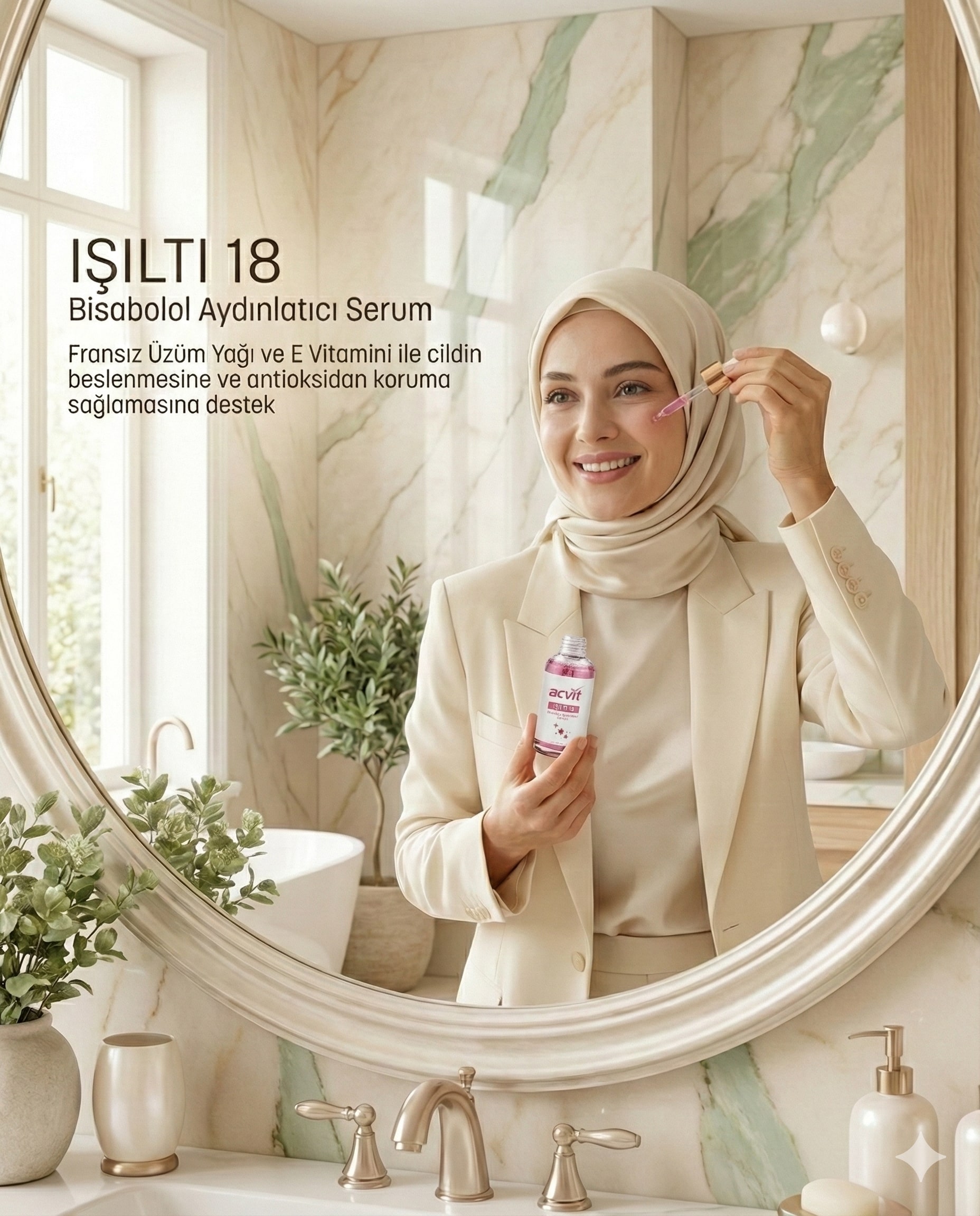 Işıltı 18 – Bisabolol Aydınlatıcı Serum – 30 ml. - Görsel 4