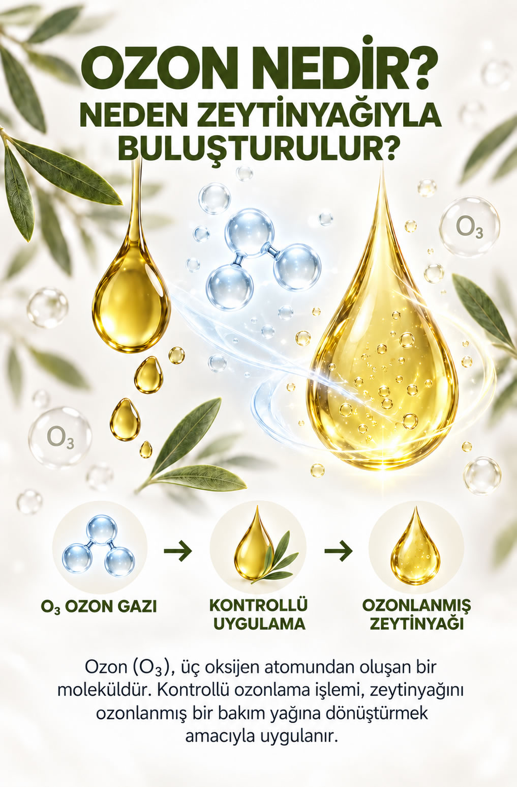 Saf Ozon Yağı / Cilt Yenileme Koruma / Saç Bakımı - 50 ML. - Görsel 7